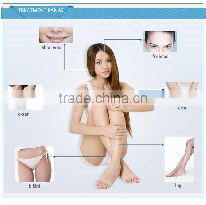 Beauty Salon Hot Sale 2015 Summer Home Use Portable Permanent Laser IPL Photon Hair Removal Epilator Machine