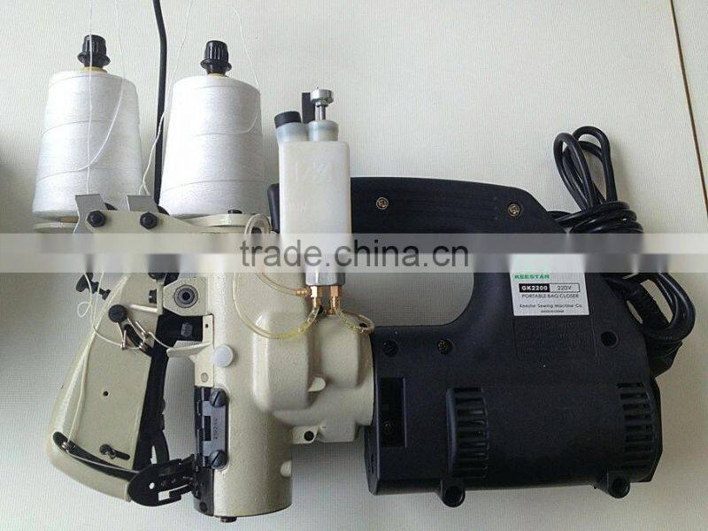 Keestar GK2200 single needle double thread chain stitch automatic bag sealer