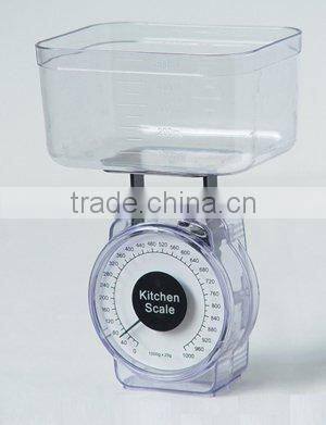 Plastic mini kitchen scale