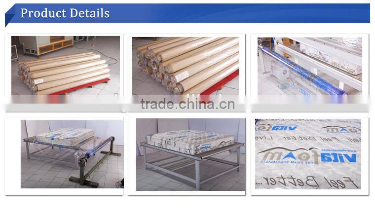 christmas discount mattress plastic packaging pvc sheet with logo