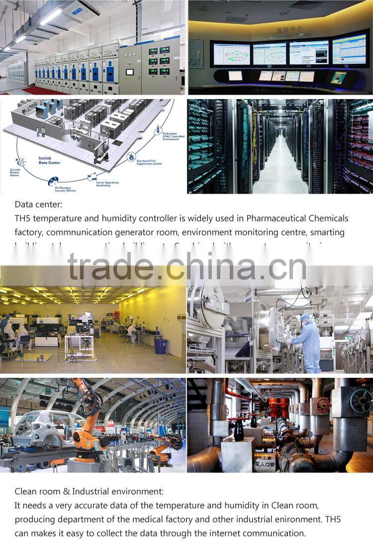 Digital temperatrue humidity sensor, greenhouse temperature controller with 4 relays, enable programming on PC