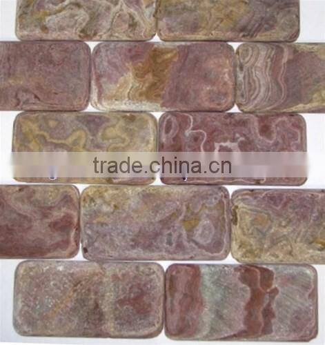 The most beautiful& best quality MULTI RED ONYX MOSAIC TILES COLLECTIONS