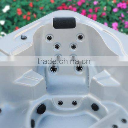 balcony small hot tubs 4 person spa pool with 48 jets acrylic balboa system bathtub