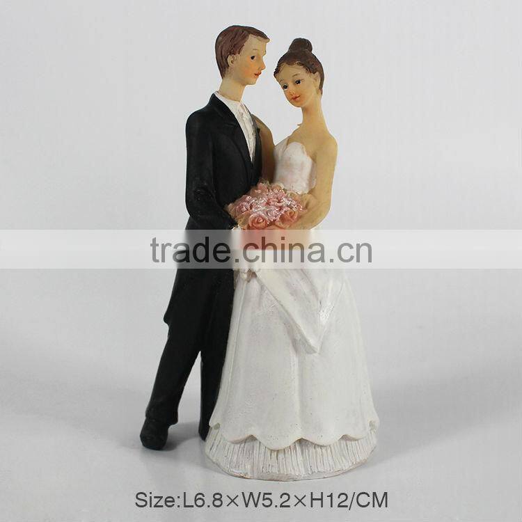 Artificial wedding couple souvenirs