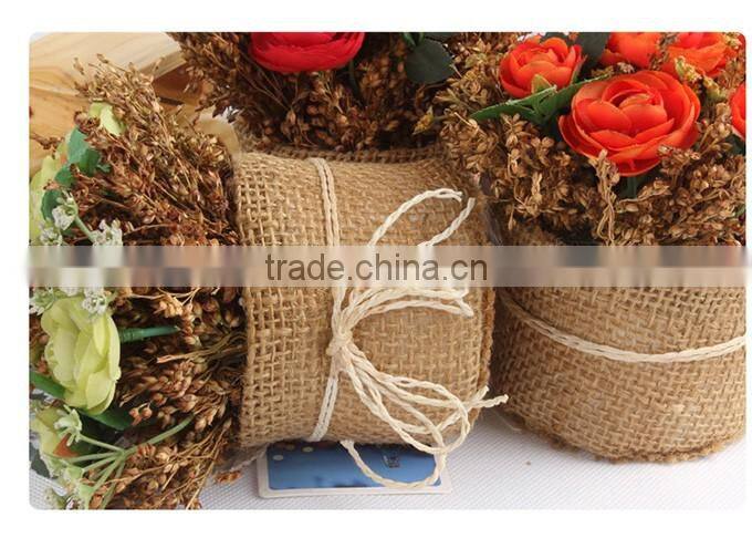 European style silk flowers artificial roses for wedding decor
