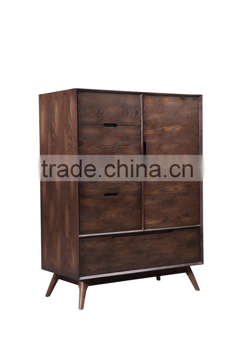 2016 Vintage Style North European Wooden Sideboard With Drawers For Living Room