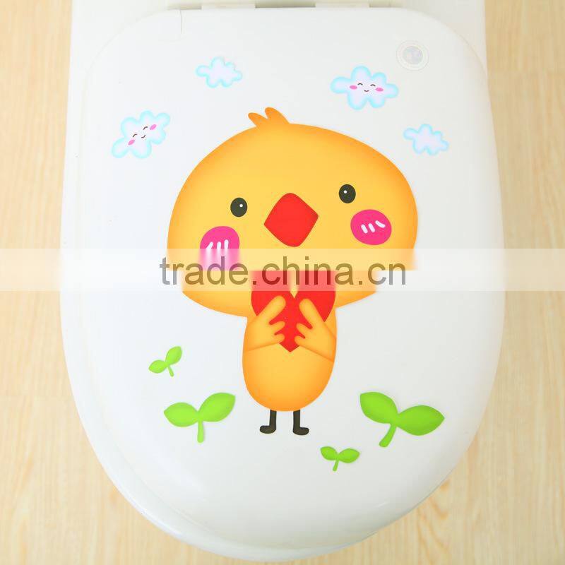 Q061creative decoration toilet seat sticker