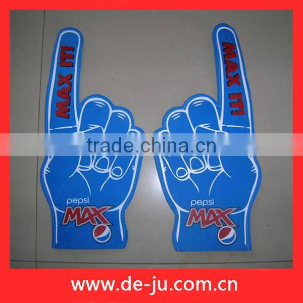 Eva Hand Design Personalized Colorful Promotion Foam Hand Sponge
