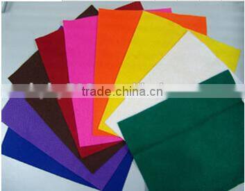 15111414 factory directly selling abundant colors 1mm thick felt sheet non woven needle punch felt sheet, hard & soft felt