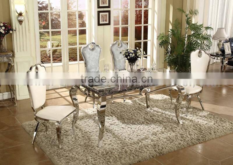 Living Room Square Marble Top Table Stand