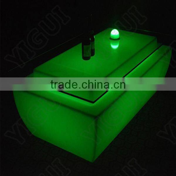Interactive bar table system to make your table become led bar table, the pub bar counter