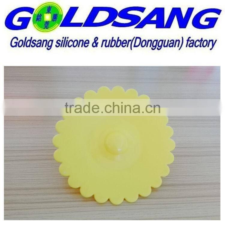 hot selling simple silicone cup lid for mug cup cover