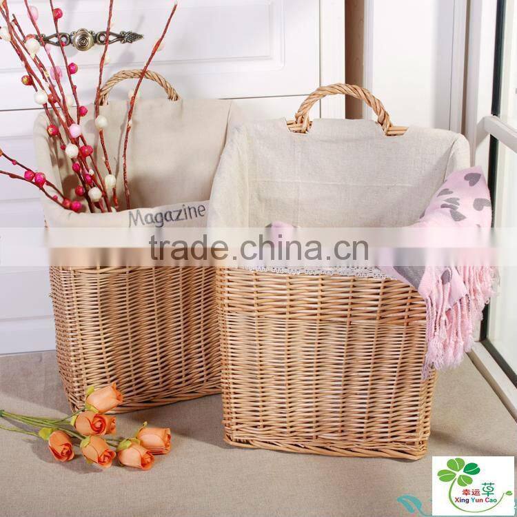 wholesale mini wicker laundry basket