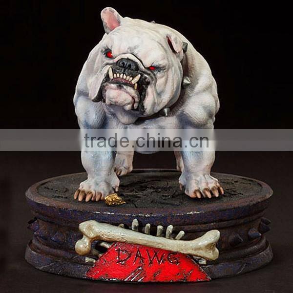 Custom life size carved dragon head skull for sale
