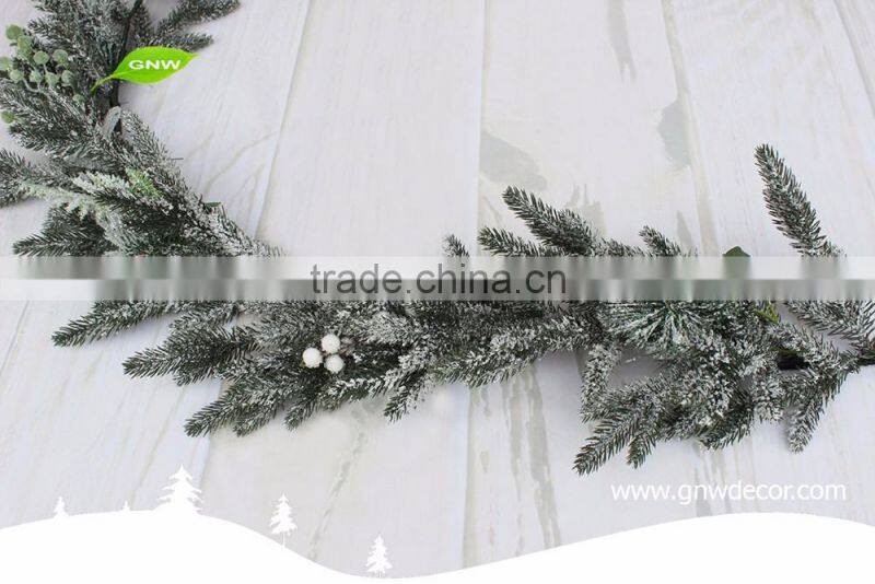 GNW CHGR-1607006 Superior quality Wholesale Christmas Door Decorative Artificial christmas garland