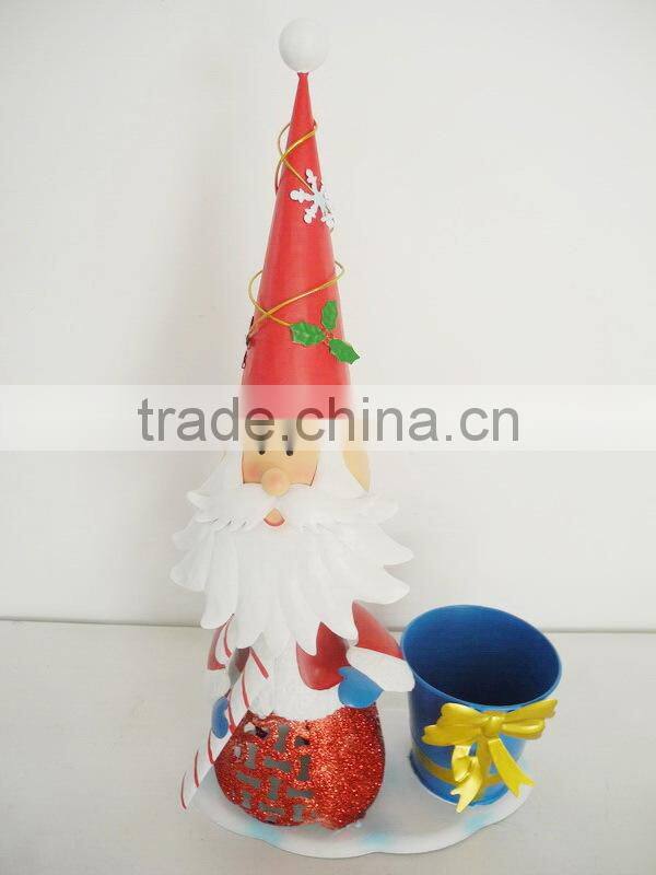 Unique xmas decoration metal planter for christmas top quality and fast delivery
