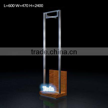 Wall Mount Clothing Display Shelf for Men's Garment Store