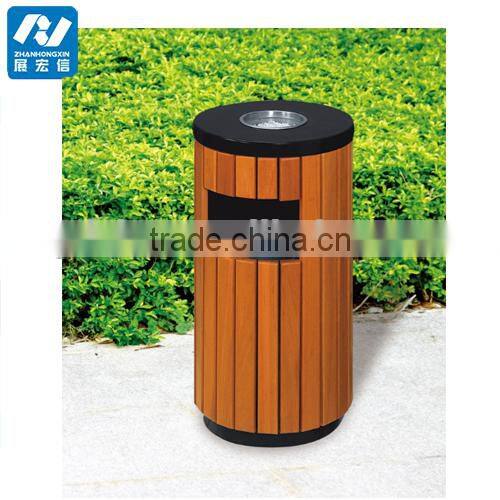 Cheap outdoor wooden waste bins