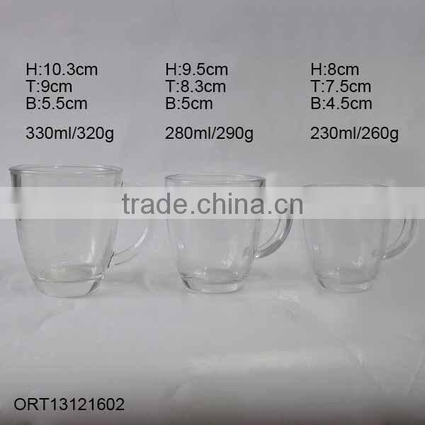 330ml 280ml tulip glass coffee mug tea mug