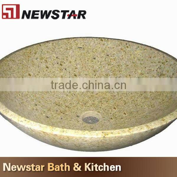 Newstar natural grantie stone bathroom sink