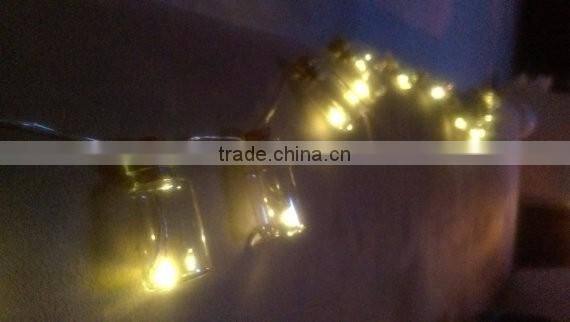 Miniature Glass Bottle Fairy Lights