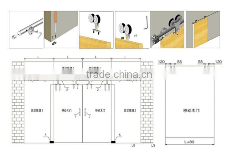 JINXIN super quality sliding frameless tempered glass shower door