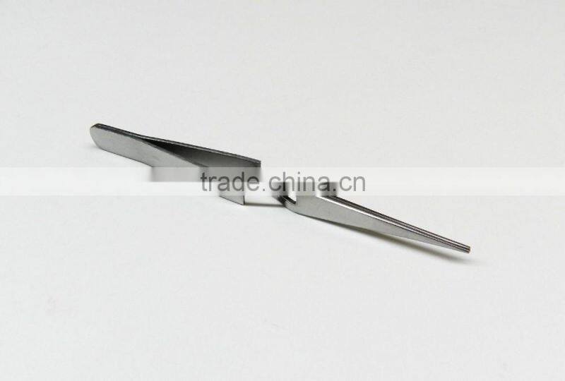 Stainless Steel Fine Point Tip Eyelash Extension Tweezers