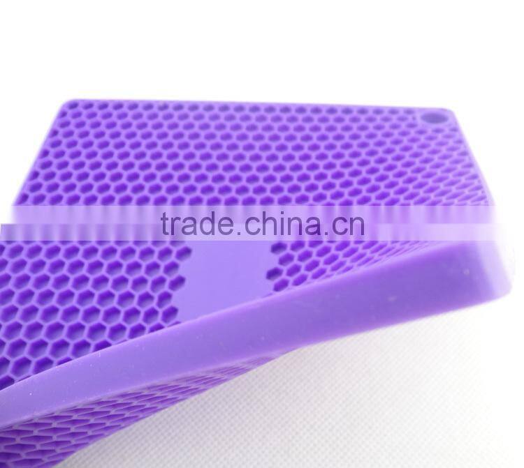 Eco-Friendly Square Silicone Cellular Place Mats