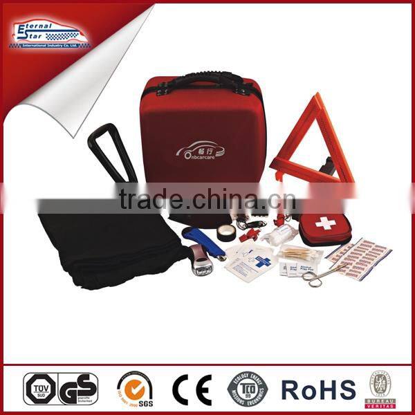 58pcs EVA red bag winter Car Kit