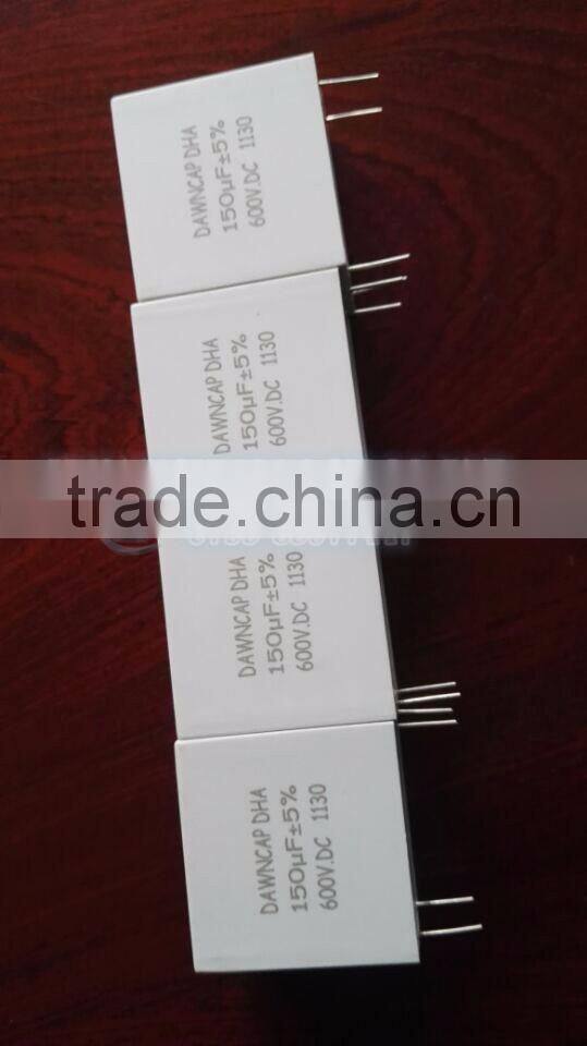 DHA 150UF 600V DC 30A 57.5*50*45MM Filter Capacitor