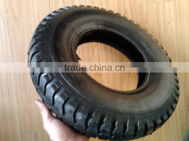 400mm high quality wheelbarrow tire 4.00-8