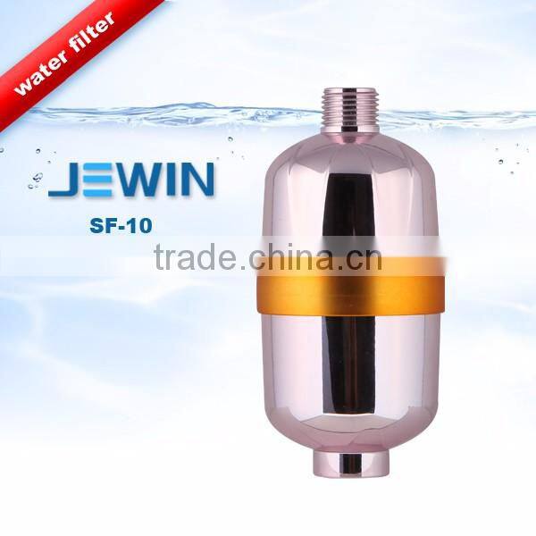Chlorine remover chromed shower filter for SPA bath with 3 stage filter material