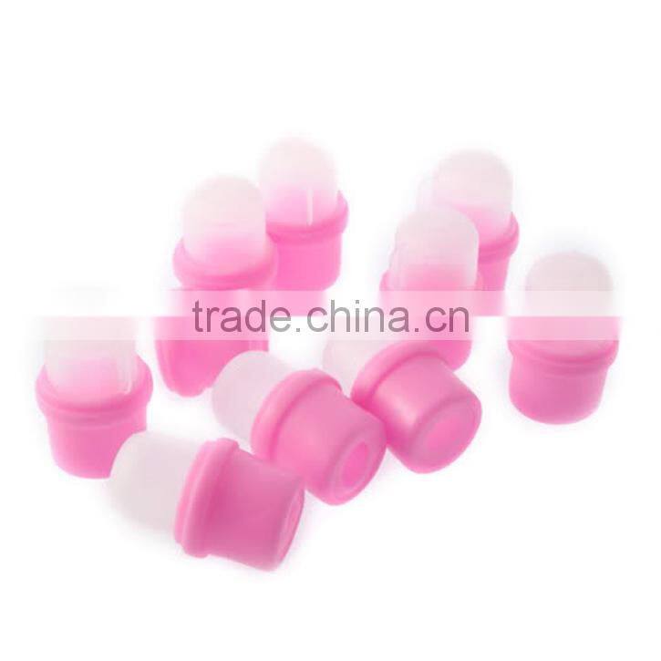 10 Wearable Nail Soakers Polish Remover Acrylic Tip Set