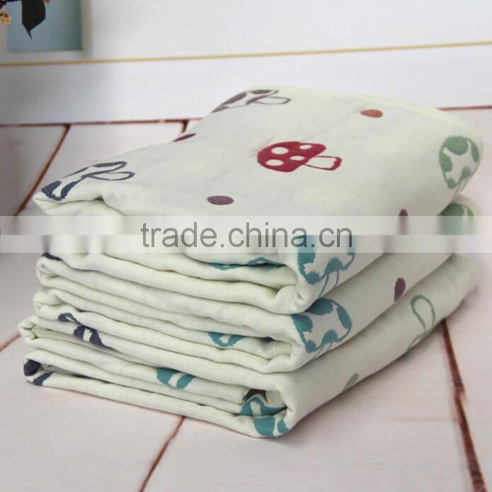 6 layer 100% natural cotton kids Bath towel wholesale kids Bath towel