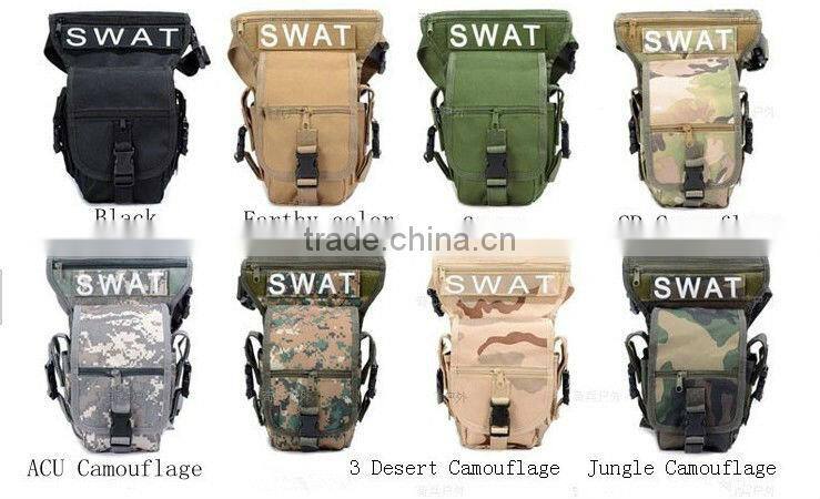 Tactical leg bag outdoor multi-functional military product