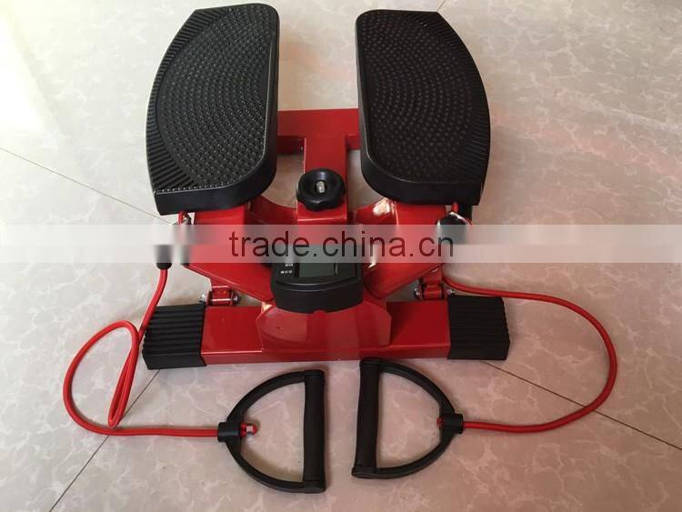 2016 mini gym equipment stair stepper with rope for home fitness