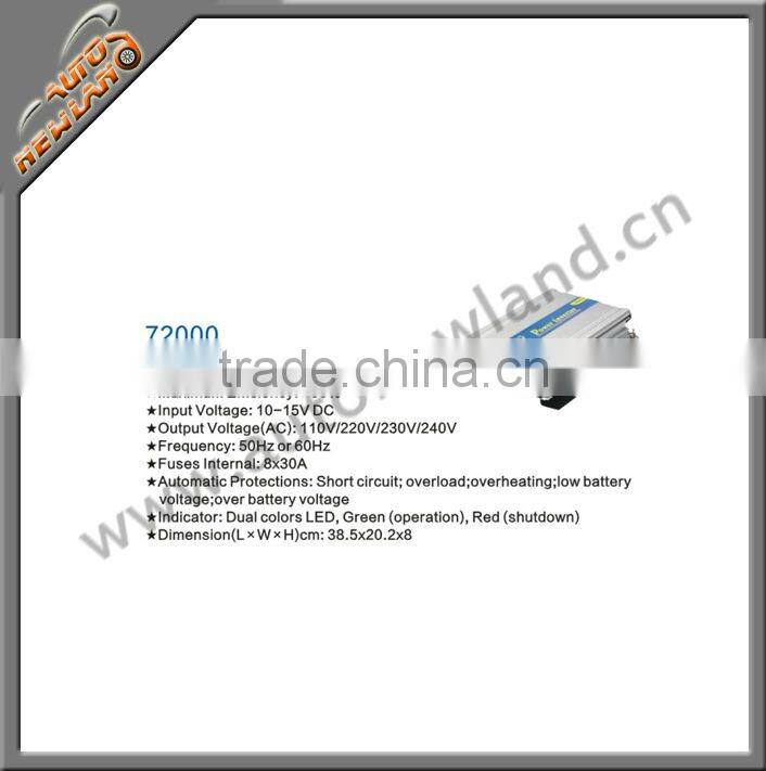 High Power Car Inverter 1000W power inverter 230v 12v