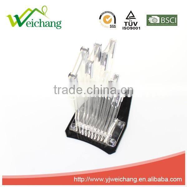 WC-Q01 acrylic knife holder cutting head fashion design blade holder for hot sale