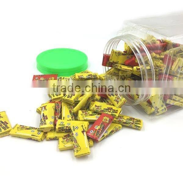 Cartoon Yellow SpongeBob Square Stick Tattoo Bubble Gum