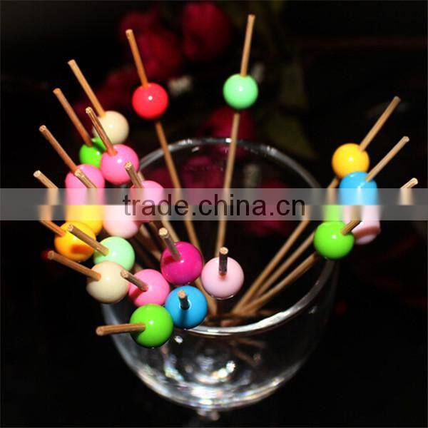 Christmas decorations made in China of bamboo bead skewer