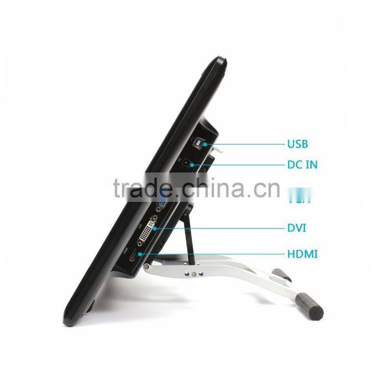 Huion GT-185 Graphic Drawing Tablet Monitor with Tempered Glass Screen and 8 Express Keys for PC and Mac