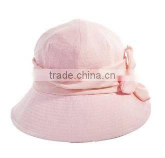 new arrival fashion elegant women ladies cloche flower rose bucket hat