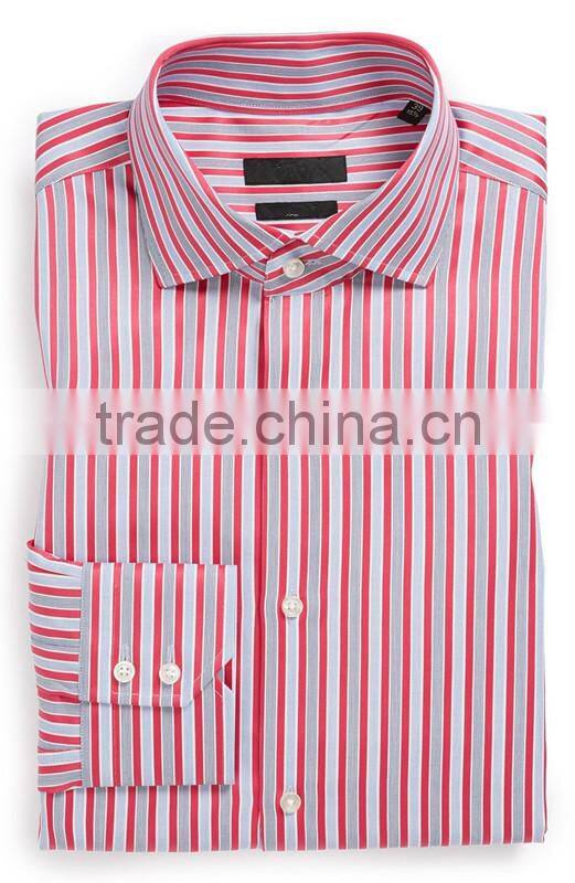 Richly Colored Stripes,Two-button Cuffs,Made To Measure Men's Shirt