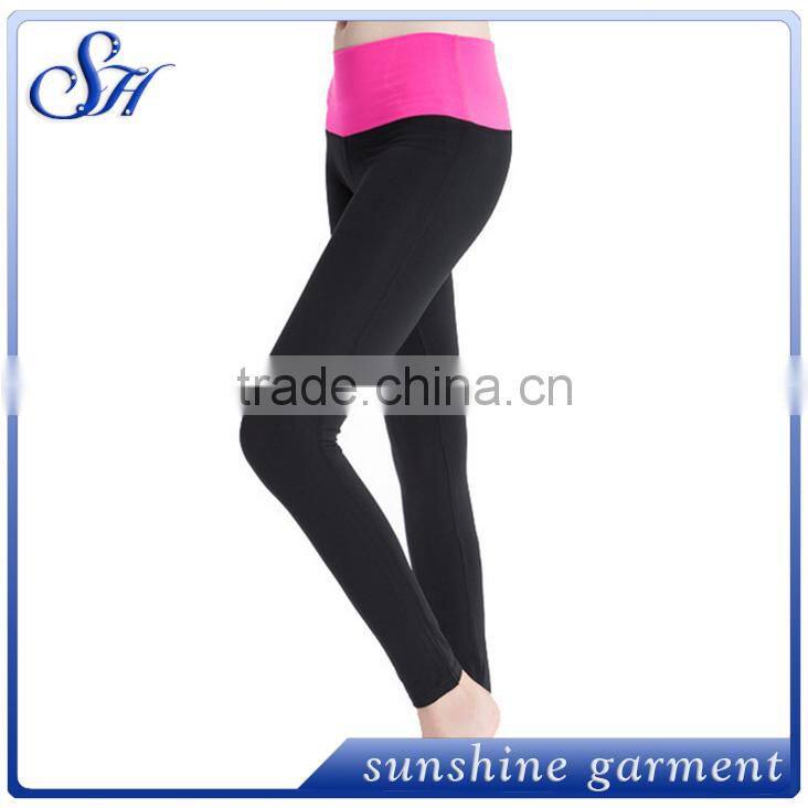 High waist high elastic sports fitness yoga leggings