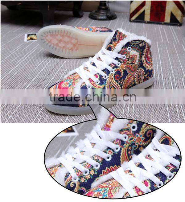 HFR-JS16 2015 super fashion self luminous men sport shoes