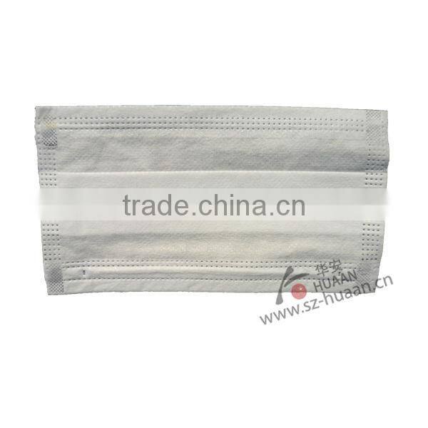 custom printed disposable dust mask in 3ply woven mask