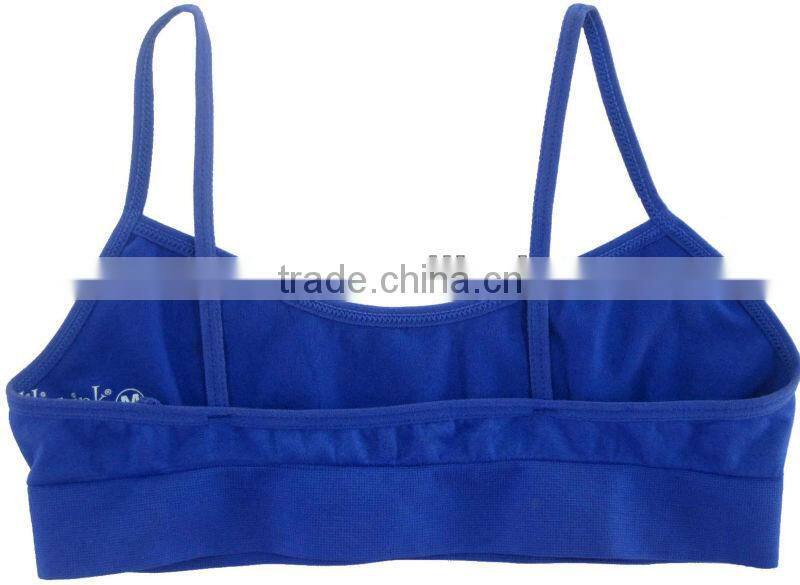 Girl's Sports Bra Crop Top Cami Seamless