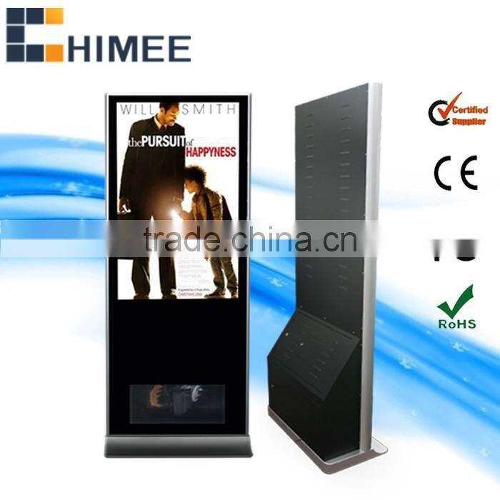 47inch support SD card/usb display advertising shoe shine machine