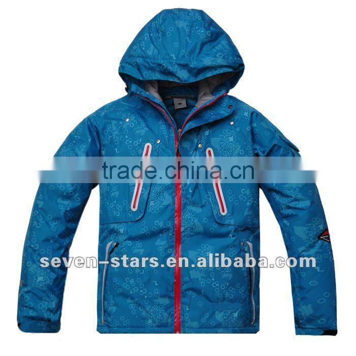 2017 winter outdoor waterproof cotton jackets for men