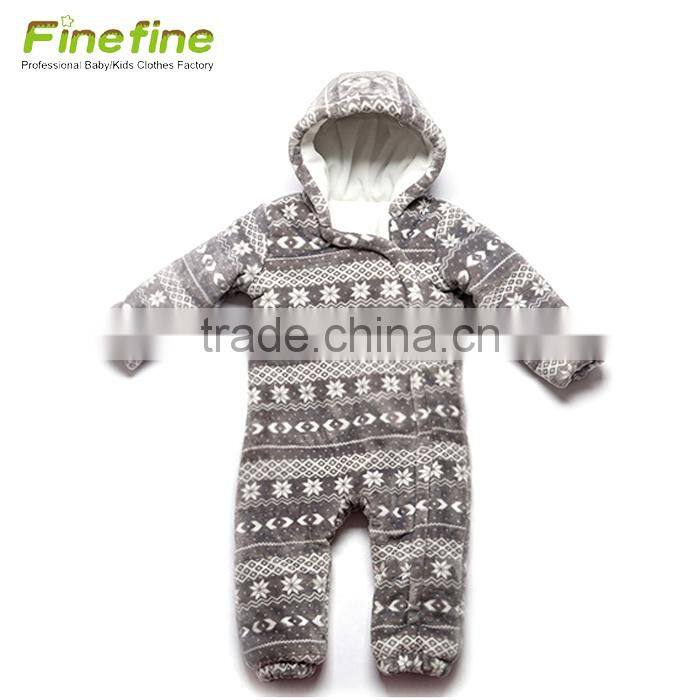 Long Sleeve Long Leg Winter Cotton Fall Plain Baby Rompers